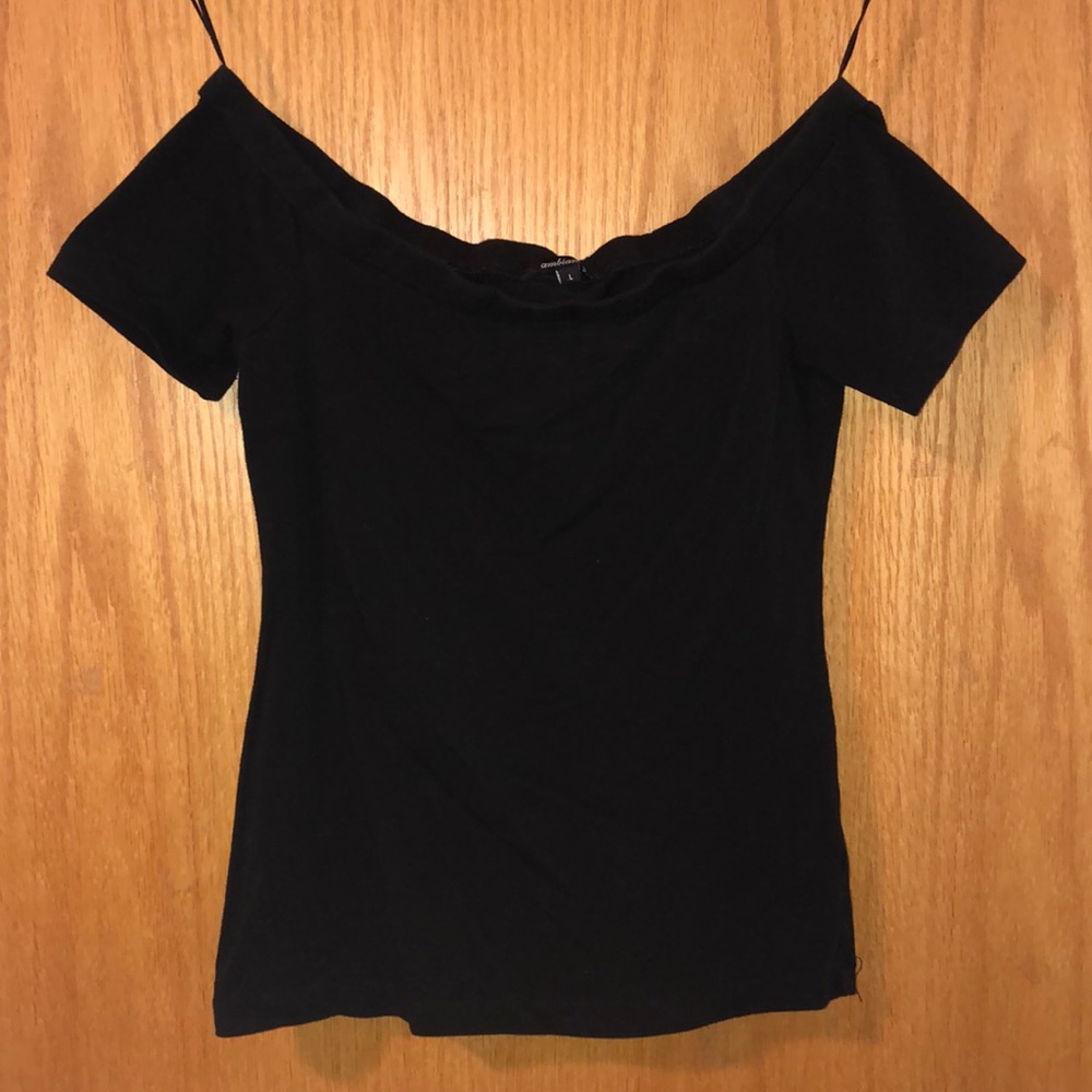 Off the shoulder crop top